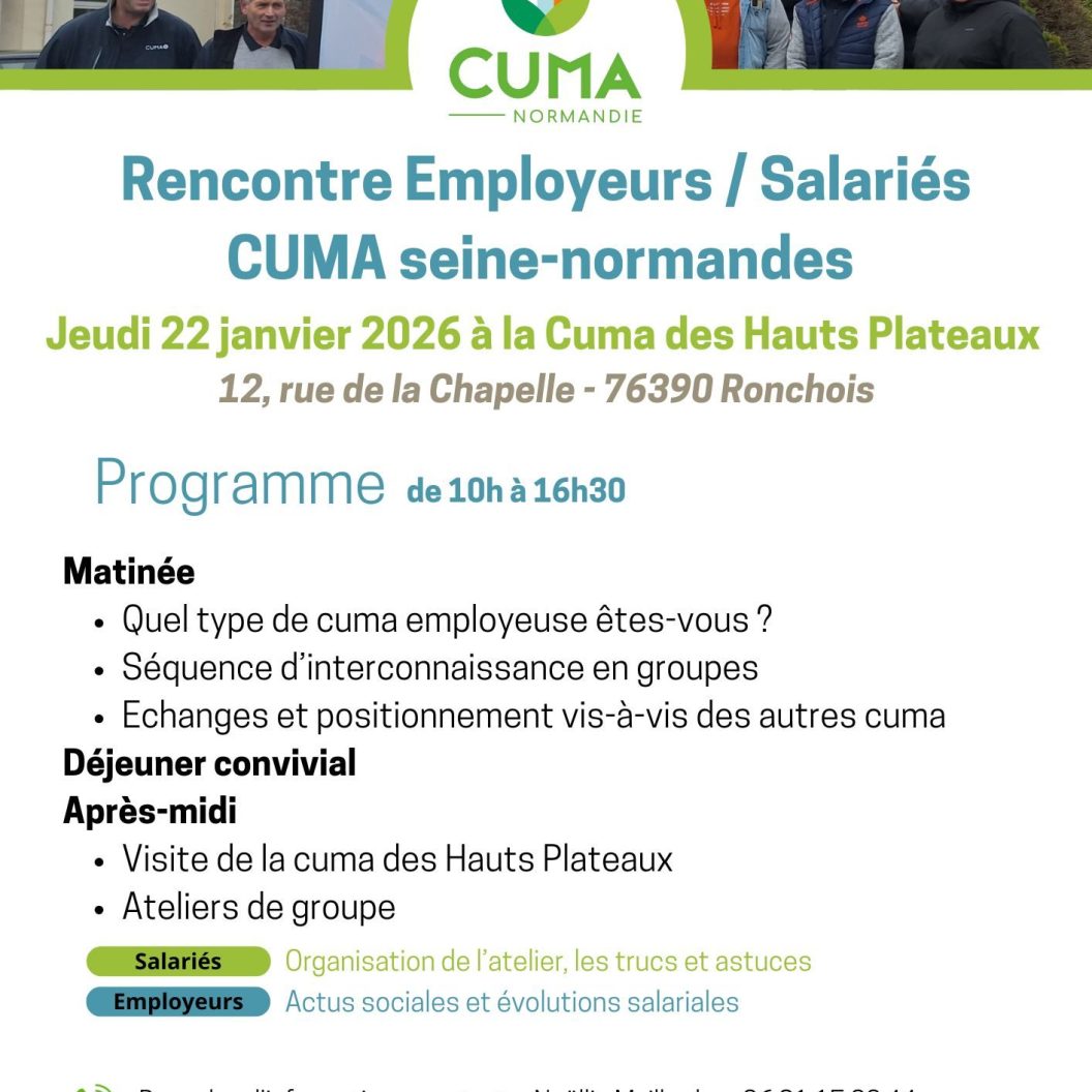 rencontres Cuma salariés employeurs
